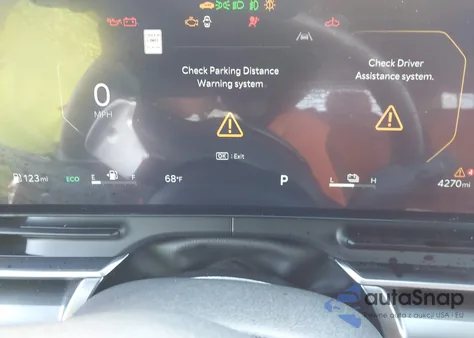 2025 Kia Carnival Mpv Hybrid Sx z USA, uszkodzony, nr VIN KNDNE5KAXS6076433